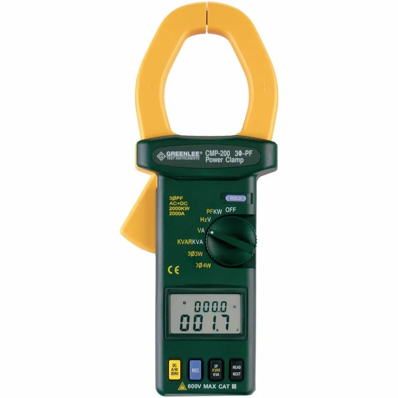 Greenlee CMP-200 [50075683] 2000A AC/DC True-RMS Power Clamp Meter