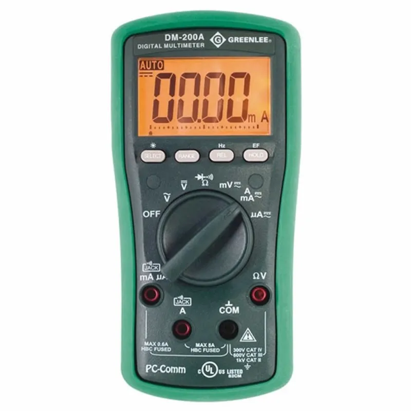 Greenlee DM210A [DM-210A] Digital Multimeter
