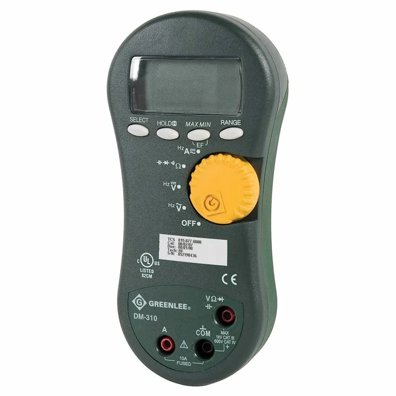 Greenlee DM310 [DM-310] Digital Multimeter with Averaging