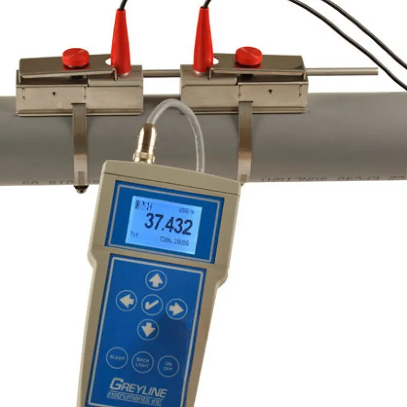 Greyline Instruments PTFM 1.0 [PTFM 1.0] Ultrasonic Flow Meter 2” to 48” (50 mm to 1200 mm)