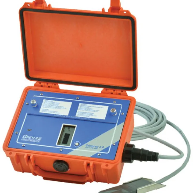 Greyline Instruments Stingray 2.0 [STINGRAY 2.0] Ultrasonic Flow Logger  6” to 72” (150 to 1800 mm)