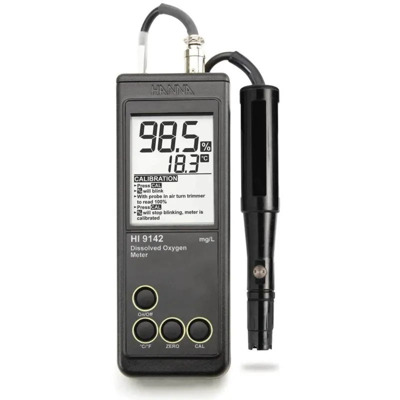 HANNA Instruments HI-9142 [HI9142] Portable Waterproof Dissolved Oxygen Meter
