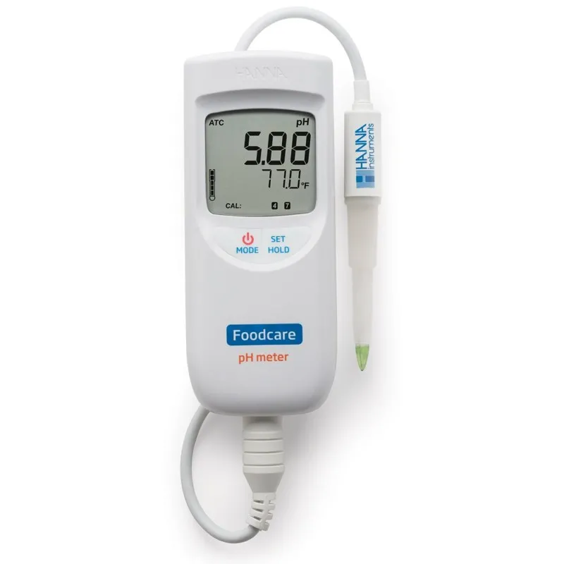HANNA Instruments HI-99161 [HI99161] Handheld General Purpose Food and Dairy pH Meter