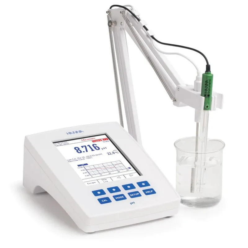 HANNA Instruments HI-5221 [HI5221-02] Research Grade pH / ORP / Temperature Benchtop Meter