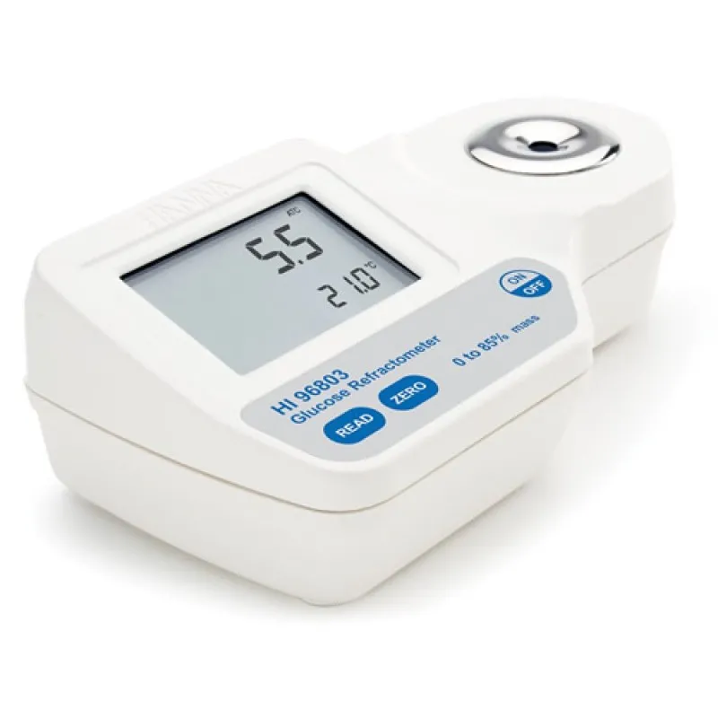 HANNA HI96803 [HI96803] Digital Refractometer for % Glucose by Weight Analysis