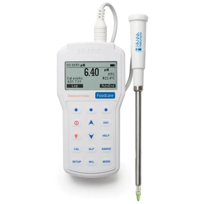 HANNA Instruments HI-98165 [HI98165] Professional Portable Cheese pH Meter