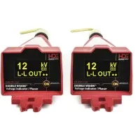 HDE DDVIP-138 Double Vision Dual Display Voltage Indicating Phaser