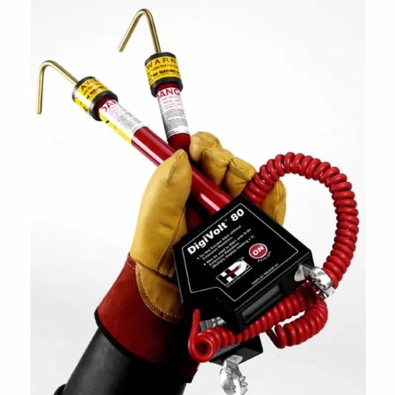 HDE DVM80T [DVM-80T] Dual Stick Phasing Voltmeter with Capacitive Test Point Mode, 50V-80kV 