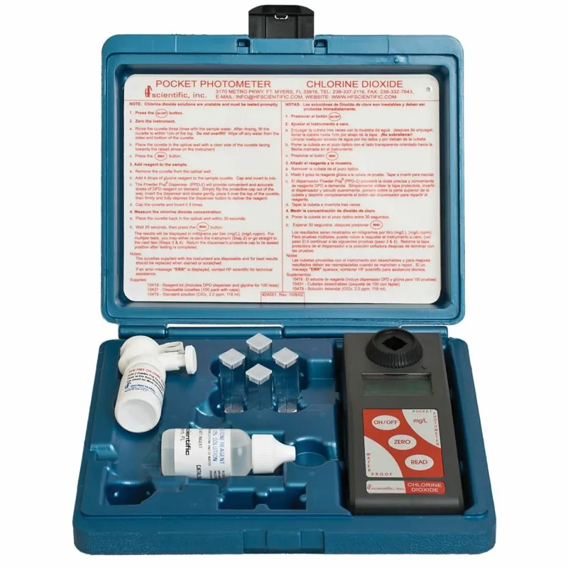 HF Scientific 10474 [10474] Chlorine Dioxide Pocket Photometer