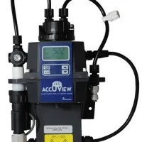 HF Scientific AccUView [28042] LED Online UV Analyzer With Flow Alarm, 100-240 VAC
