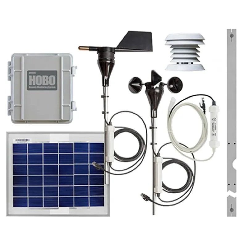 Onset HOBO RX3004 [RX3004-SYS-KIT-813] Remote Weather Station Starter Kit w/ Std Global Plan