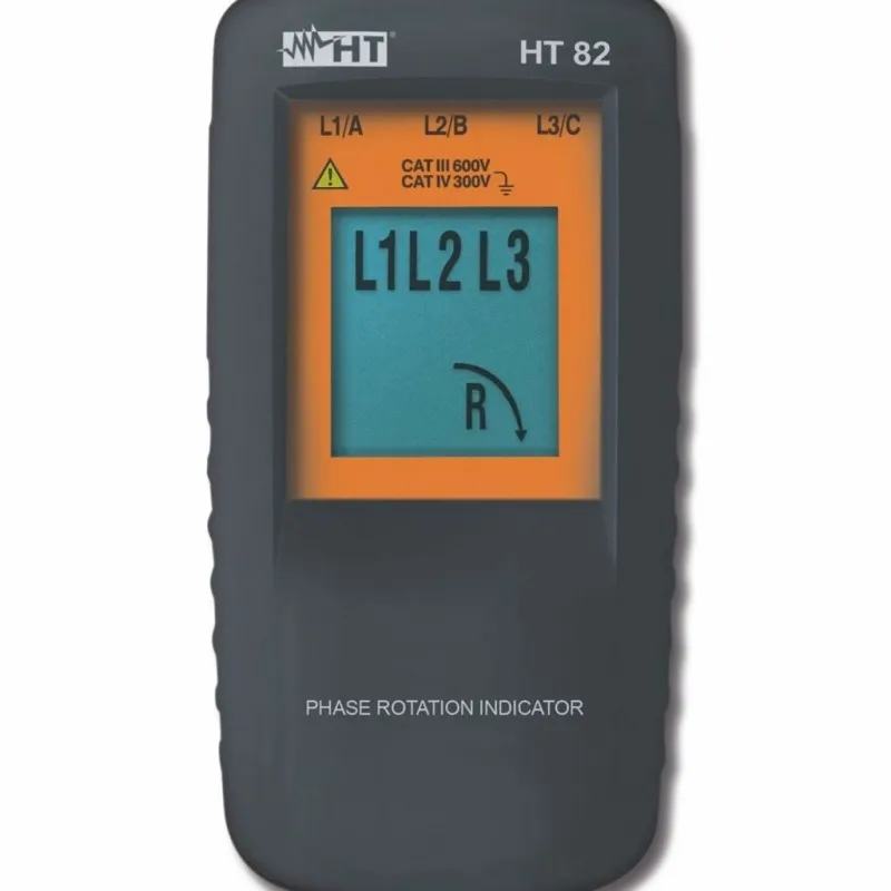 HT Instruments HT82 [HA000156] Portable Digital Phase Sequence Indicator