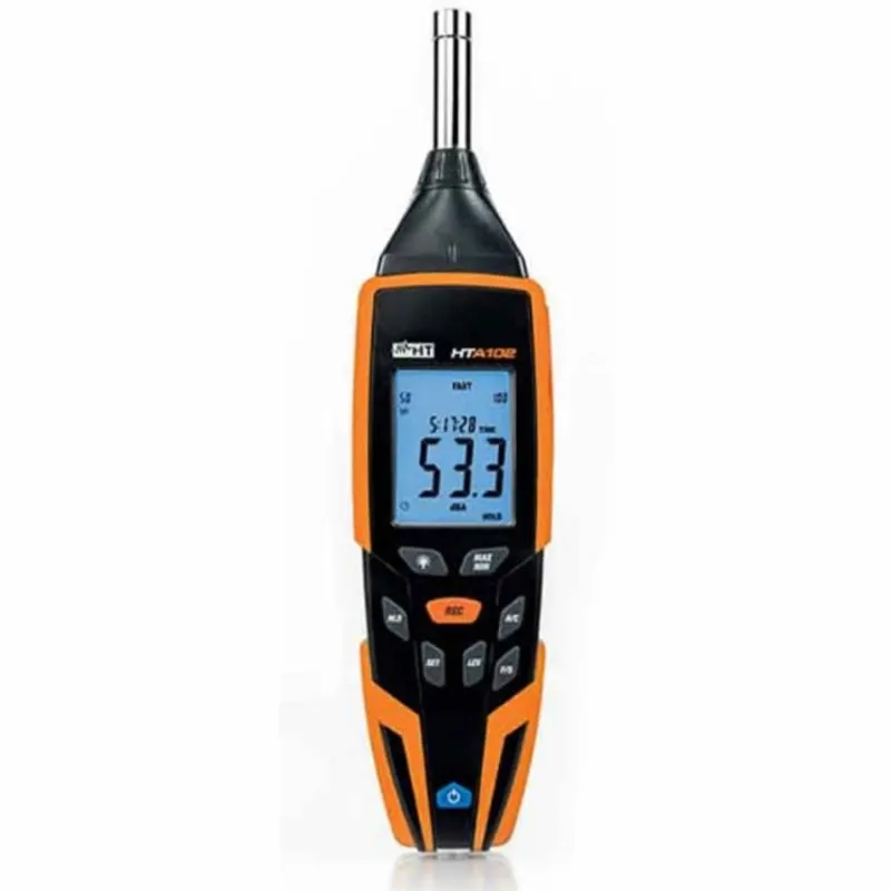 HT Instruments HTA102 [HN000102] Class 2 Sound Level Meter with Calibrator and PC Connection