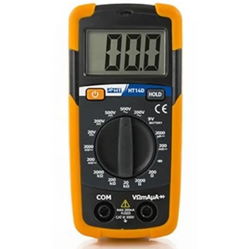 HT Instruments HT14D [HR00014D] Compact Digital Multimeter