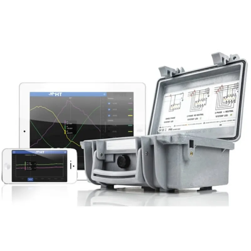 HT Instruments PQA819 [HV000819] Three Phase Power Quality Analyzer with Wifi