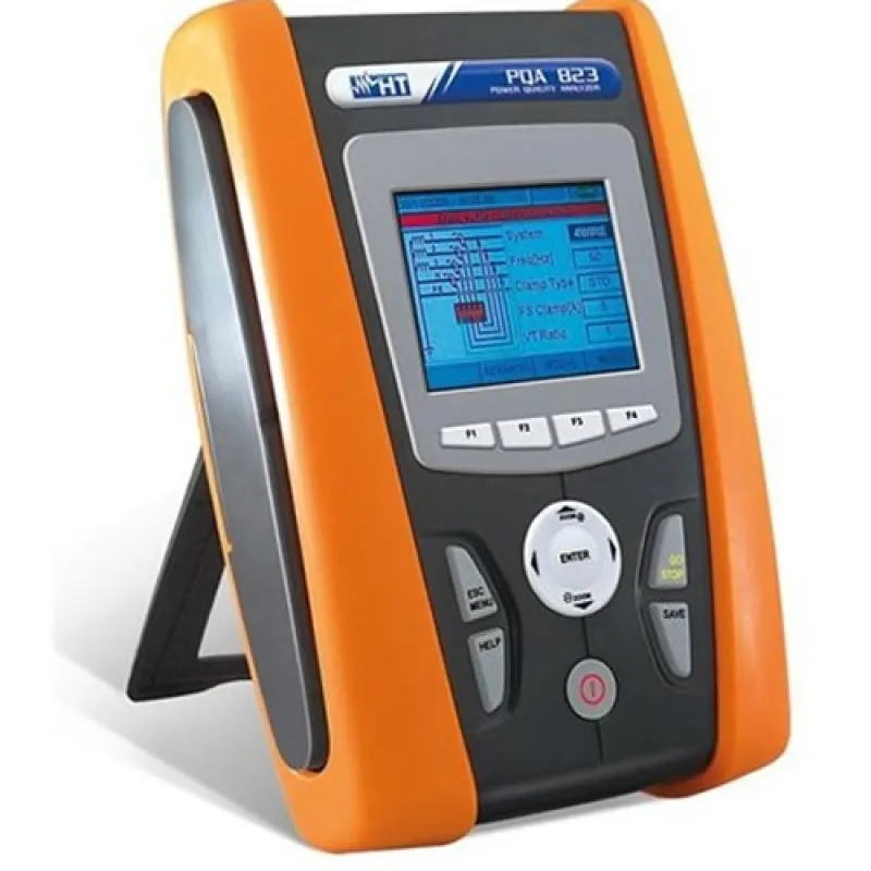 HT Instruments PQA823 [HV000823] Single And Three Phase Power Quality Analyzer 