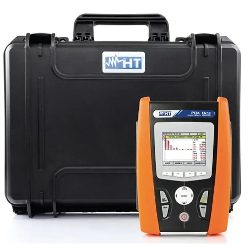 HT Instruments PQA823 [HV000823] Single And Three Phase Power Quality Analyzer 