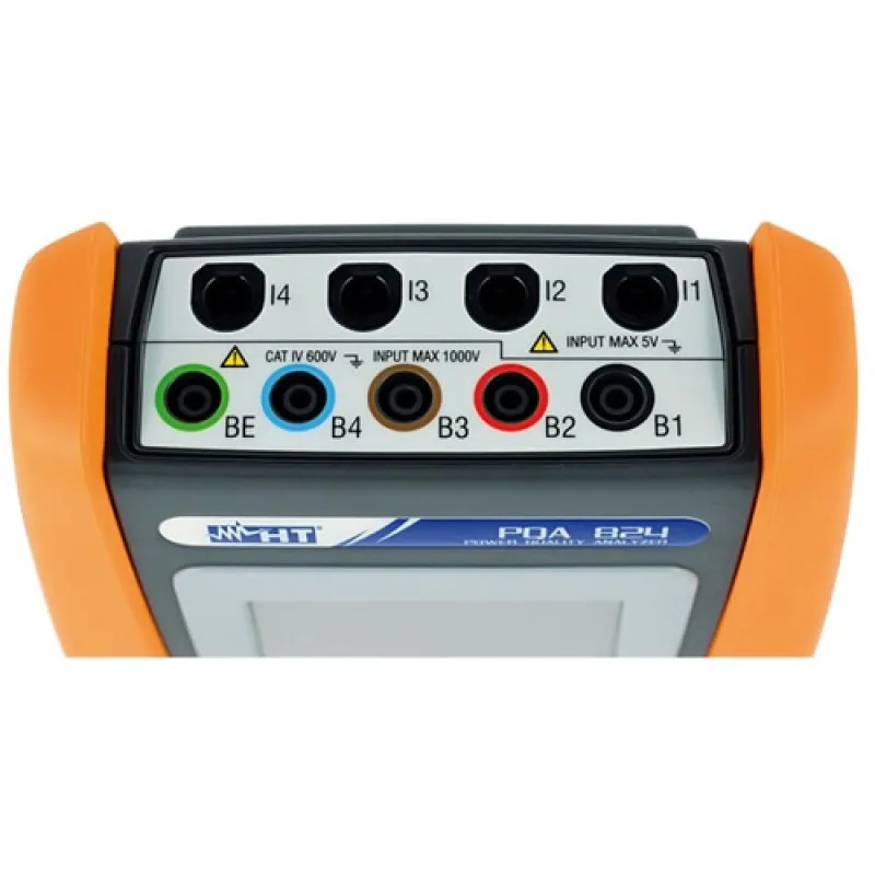 HT Instruments PQA824 [HV000824] Single And Three Phase Power Quality Analyzer 