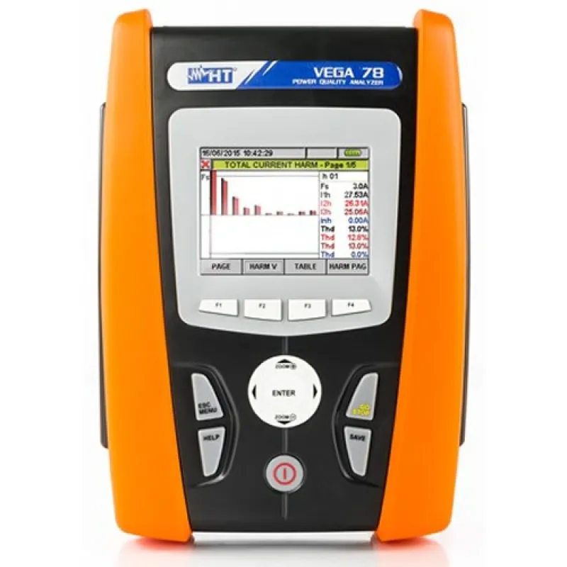 HT Instruments VEGA78 [HV000078] Single and Three Phase Power Quality Analyzer and Energy Logger