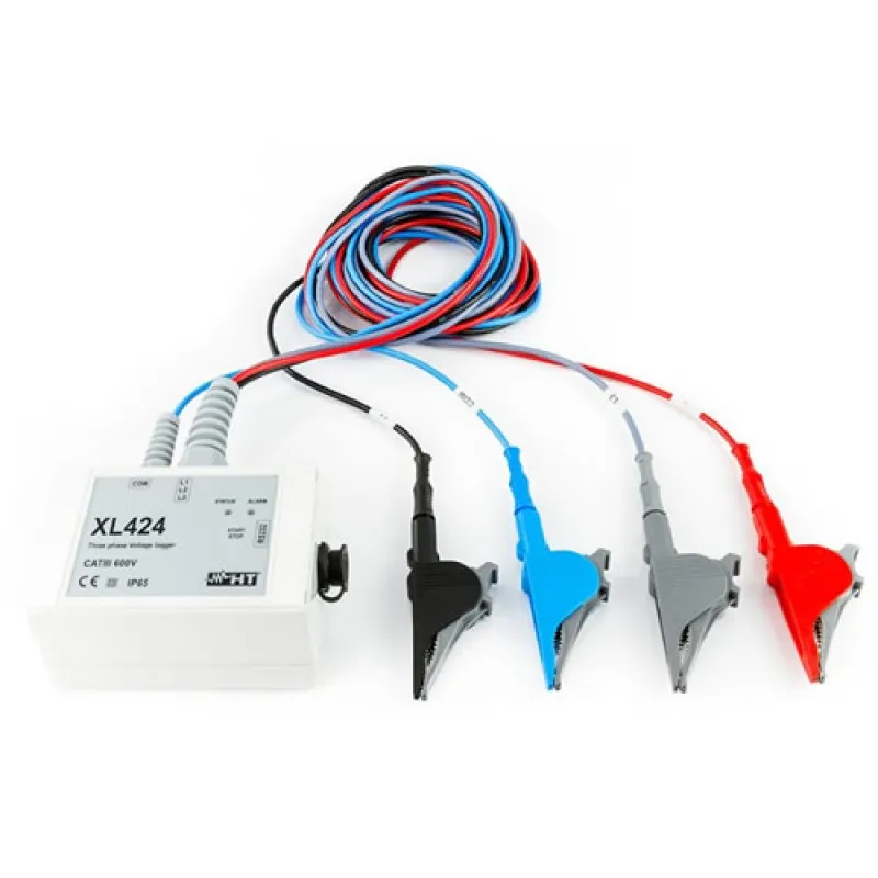 HT Instruments XL424 [HV000424] TRMS Three-Phase Voltage Data Logger