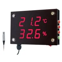 HUATO HE212A [HE212A] Digital Hygrometer Led Display Electronic Thermometer 