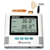 HUATO S500 Series [S520-TH] Humidity Temperature Data Memory w/ Printing Real Time Function