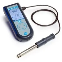 Hach Sension+ EC5 [LPV3562.97.0002] Portable Conductivity / TDS Meter Field Kit with 2 Poles Titanium for Difficult Samples