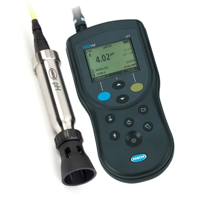 Hach HQ11D [HQ11D53103000] pH Meter with  PHC101 Rugged pH Probe w/ 3m Cable