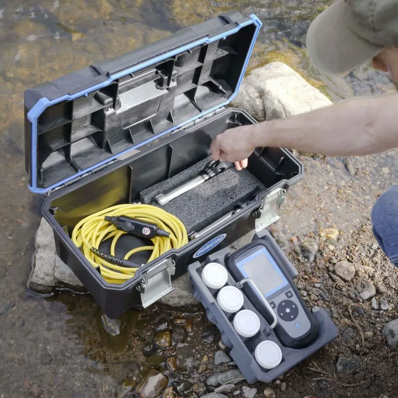 Hach HQ1110 [LEV015.53.11101] Portable Dedicated pH/ORP/mV Meter with Gel pH Electrode PHC201, 1 m Cable