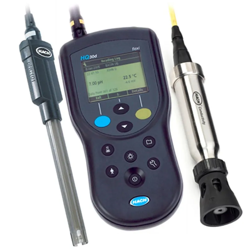 Hach HQ30D [HQ30D53115215] Portable pH and Conductivity/TDS Meter with 5m Cable