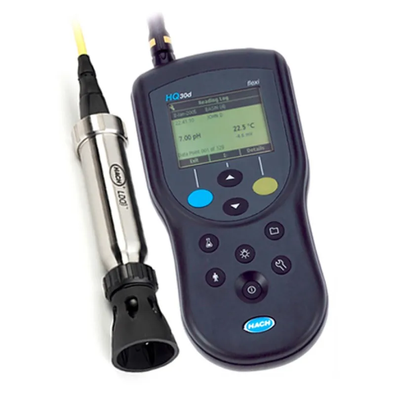 Hach HQ30D [HQ30D53301000] Portable Luminescent  Dissolved Oxygen Meter, 1m Cable