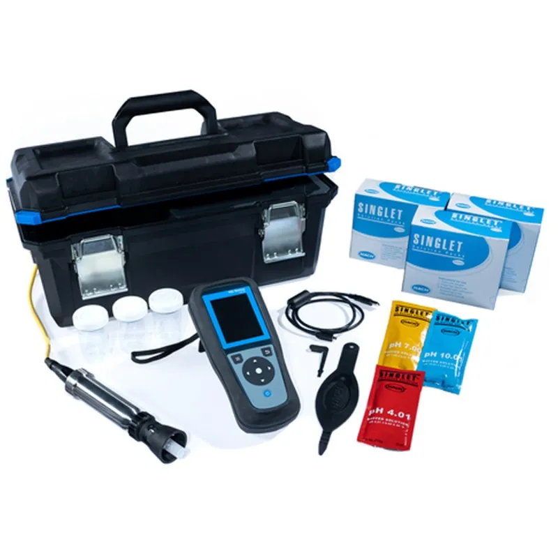 Hach HQ1110 [LEV015.53.11103] Portable Dedicated pH/ORP/mV Meter with Rugged Field Gel pH Electrode, 5 m Cable