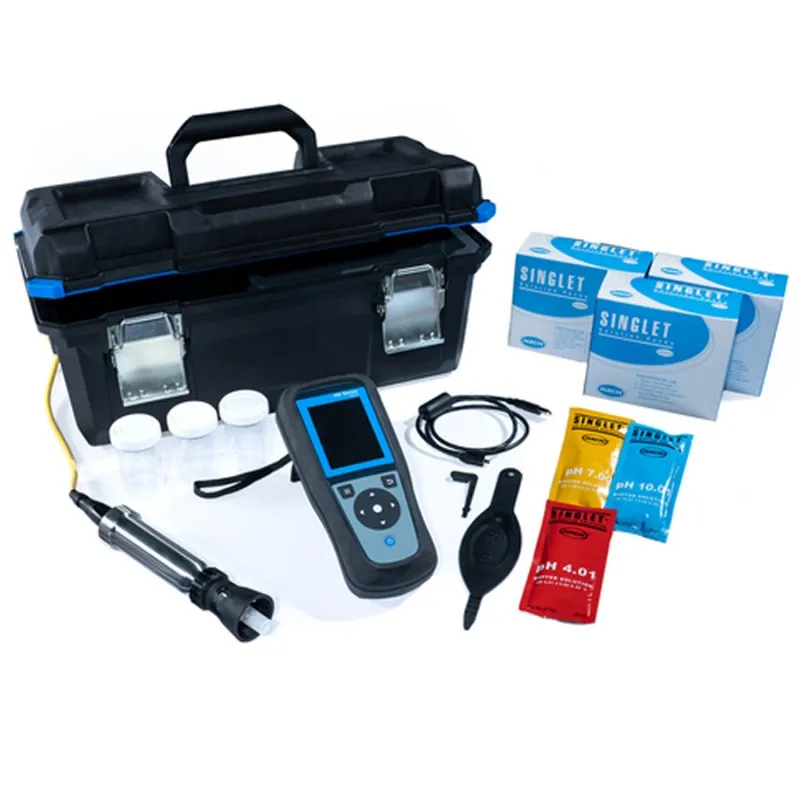 Hach HQ2100 [LEV015.53.21003] Portable Multi-Meter with Rugged Field Gel pH Electrode, 5 m Cable