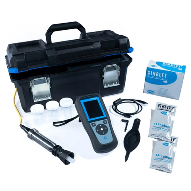 Hach HQ2100 [LEV015.53.21007] Portable Multi-Meter with Rugged Field Conductivity Electrode, 5 m Cable