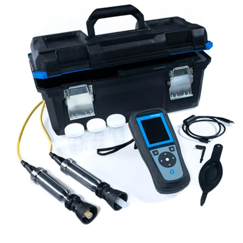 Hach HQ2200 [LEV015.53.22002] Portable Multi-Meter with pH and Conductivity Electrodes, 5 m Rugged Cables