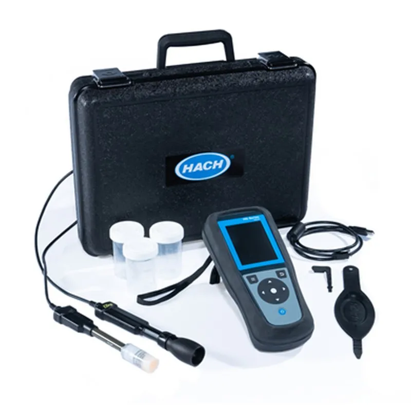 Hach HQ2200 [LEV015.53.22004] Portable Multi-Meter with pH and Dissolved Oxygen Electrodes, 1 m Cables