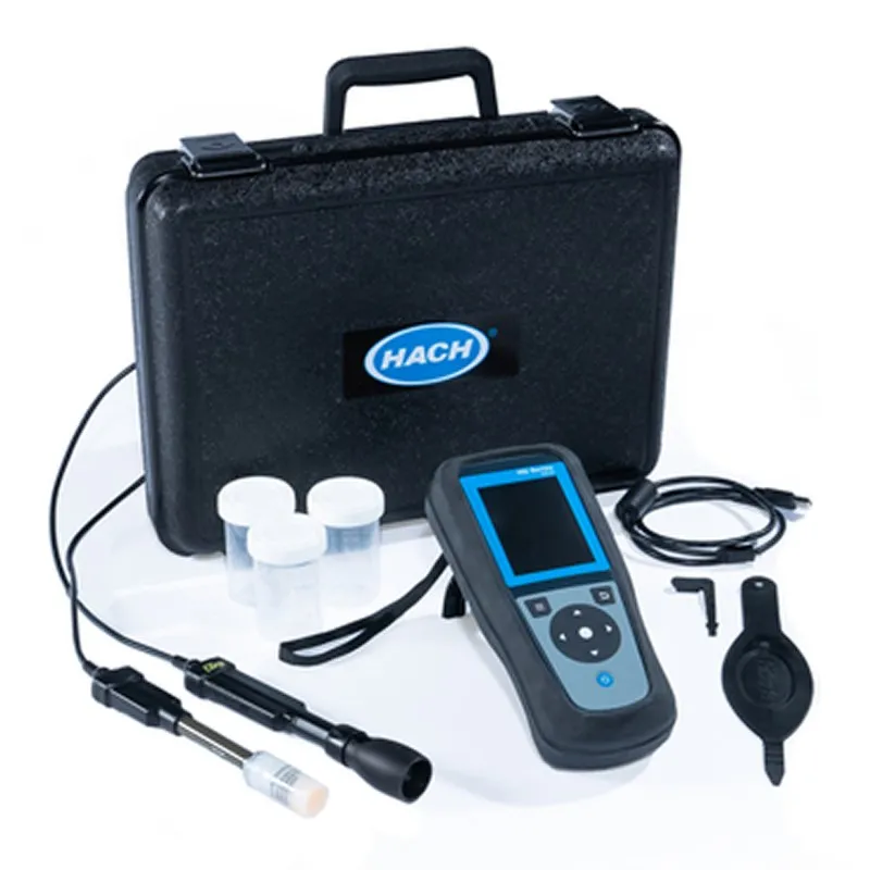 Hach HQ2200 [LEV015.53.22005] Portable Multi-Meter with pH and Dissolved Oxygen Electrodes, 1 m Cables