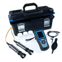 Hach HQ2200 [LEV015.53.22006] Portable Multi-Meter with pH and Dissolved Oxygen Electrodes, 5 m Rugged Cables
