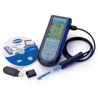 Hach sensION+ PH1 [LPV2550TDL.97.2] DL Portable pH Meter with Data Logger, Field Kit with Electrode