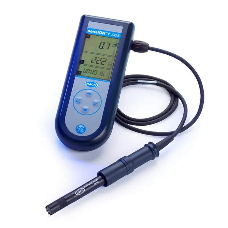Hach SensION+ DO6 [LPV4552.97.0002] Portable Dissolved Oxygen Meter  kit with Sensor