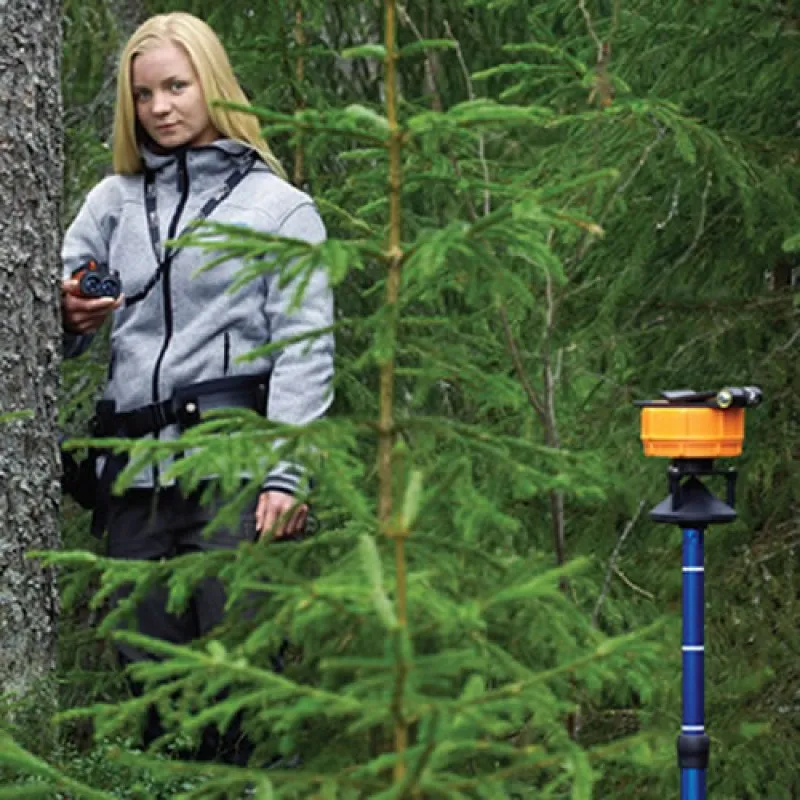 Haglof Vertex VL5 [15-103-1020] Laser Range Finder with Transponder and Plot Centre Staff