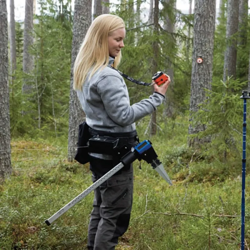 Haglof Vertex VL5 [15-103-1020] Laser Range Finder with Transponder and Plot Centre Staff