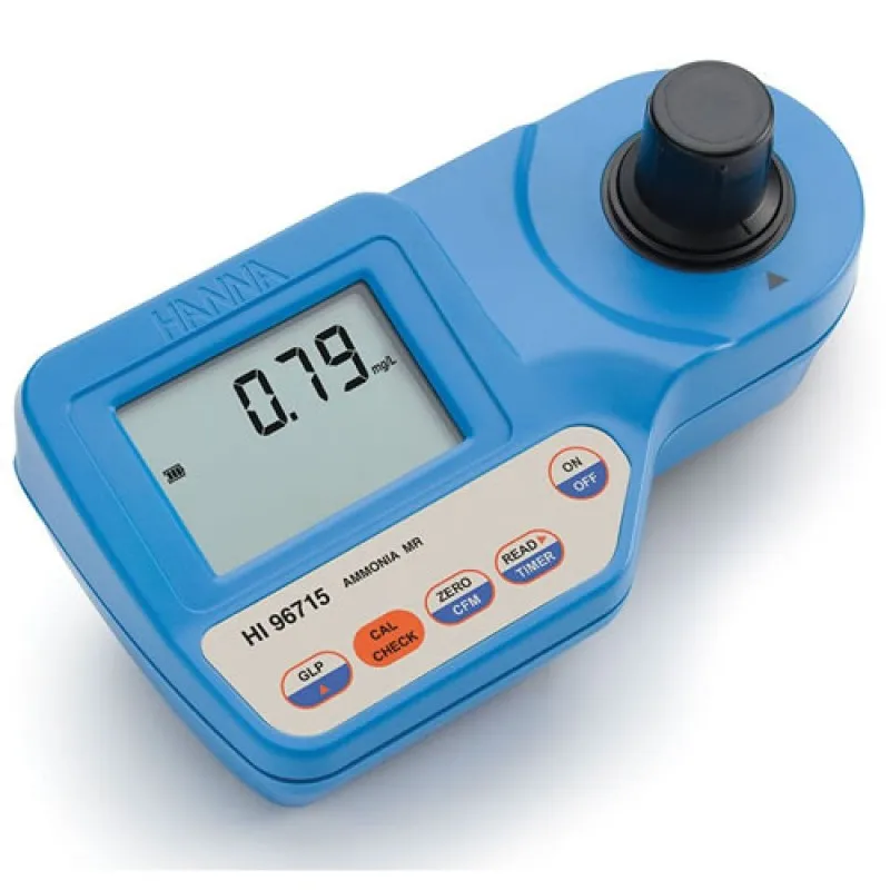 HANNA Instruments HI96715 Ammonia Medium Range Portable Photometer