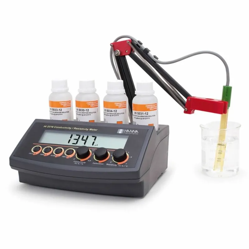 HANNA HI2300 [HI-2300-02] Conductivity, TDS, NaCl and Temperature Meter