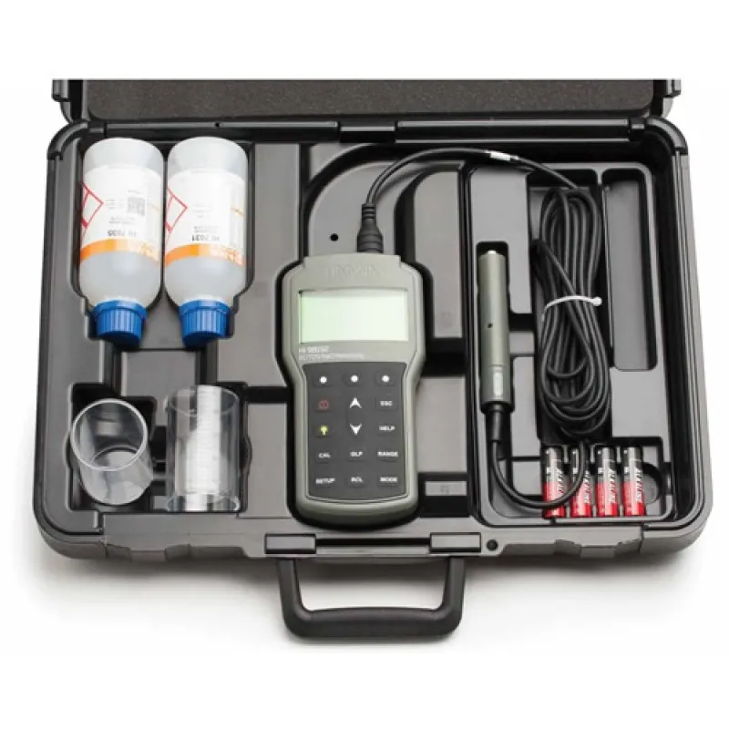 Hanna Instruments HI98192 [HI-98192] Waterproof Portable EC / TDS / Resistivity / Salinity Meter