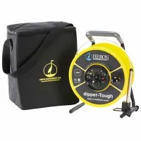 Heron dipper-Tough [1400-15M] Water Level Meter with 5/8" Probe & Metric Increments, 15m