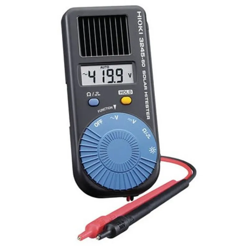 Hioki 3245-60 Hybrid Solar-Powered Digital Multimeter