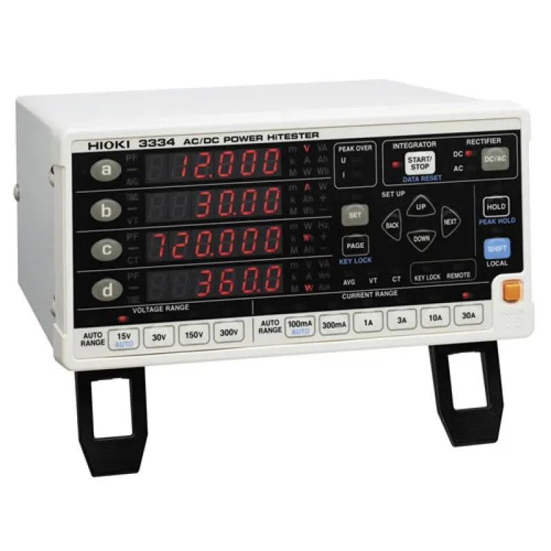 Hioki 3334 [3334] AC/DC Power Meter, Single-Phase