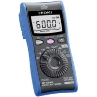 Hioki DT4200 [DT4223] True-RMS Pocket Digital Multimeter, 600V AC/DC with False Trip Prevention & Resistance