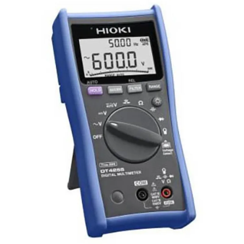 Hioki DT4200 [DT4256] True-RMS Digital Multimeter, 1000V AC/DC with 11 Functions and 10A Direct Input